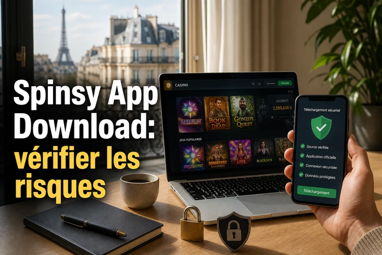 Téléchargement Spinsy: vérifier les risques avant tout téléchargement