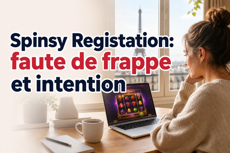 Spinsy Registation: comprendre la faute de frappe et l’intention