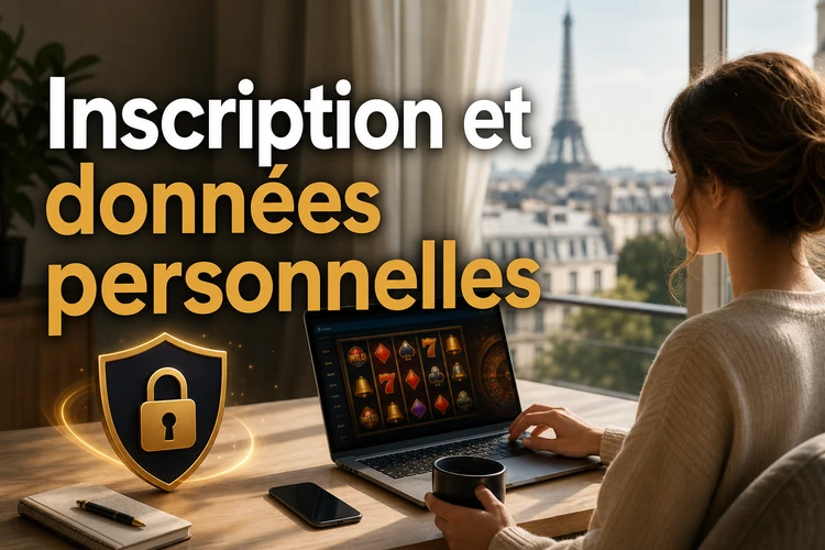 Inscription et données personnelles