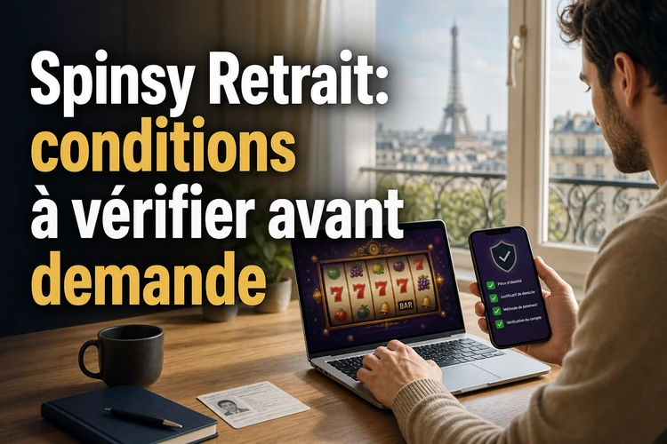 Spinsy Retrait: conditions à vérifier avant demande
